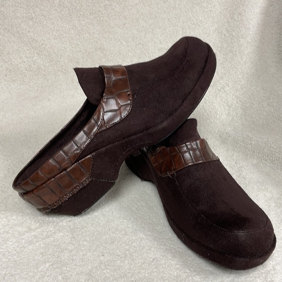 G.Wiz Suede-look Slip On Mules In Brown Women's US 8M, Excellent Condition! - Picture 3 of 9